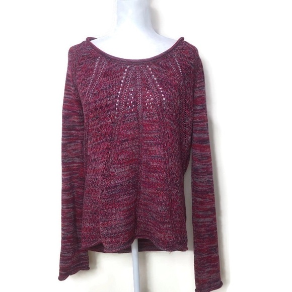 Calvin Klein Jeans Knit Mauve Sweater Medium - Picture 1 of 7